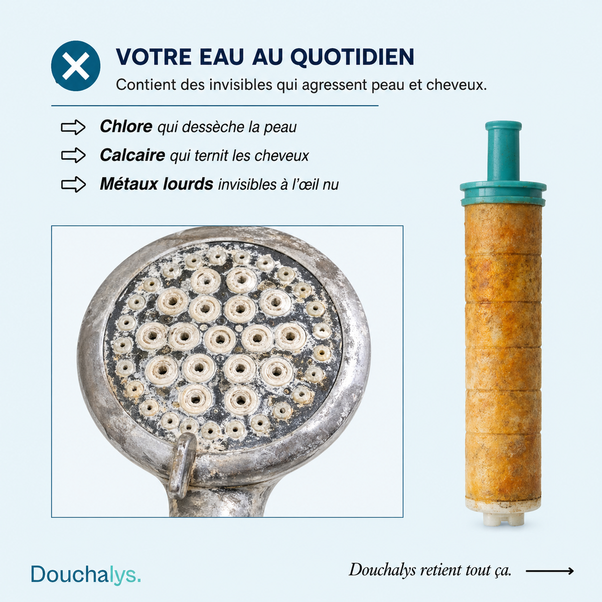 Pommeau Filtrant