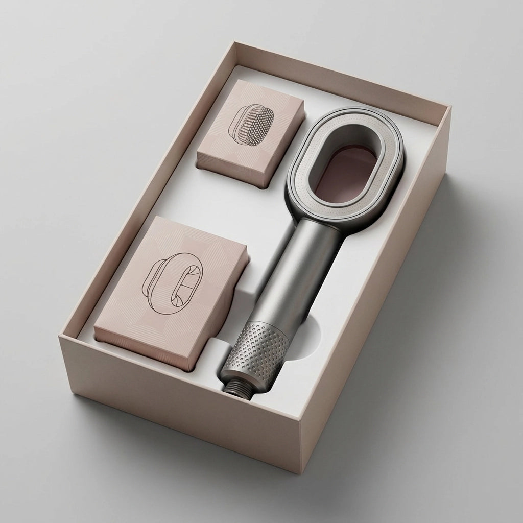 Pack Douchalys - Pommeau de Douche Anti-Calcaire + Brosse + Filtres
